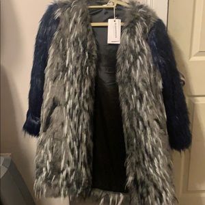 GLAMOROUS NWT Faux Fur Ladies Coat